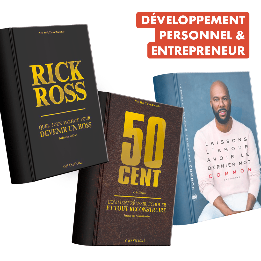 Pack trio « Rappeurs » avec 50Cent, Rick Ross & Common