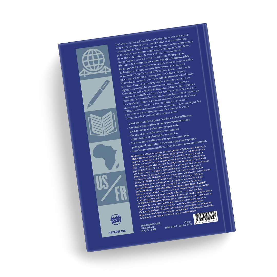 OMAXBOOKS Volume 1 - Comment j’ai construit un pont entre les auteurs Afro-Américains et 300 millions de Francophones